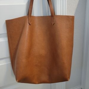Madewell Large Transport Tote - English Saddle